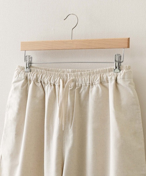 ZIP FIVE（ジップファイブ）の「【ZIP FIVE】コットンリネンライク　サルエルイージークロップドパンツ（その他パンツ・メンズ・アイボリー/オリーブ/ブラック/ネイビー/ブラウン・X-LARGE/MEDIUM/LARGE/SMALL）」の14枚目の写真