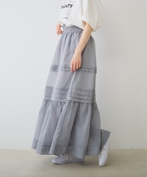 オーガンジー2WAYスカート