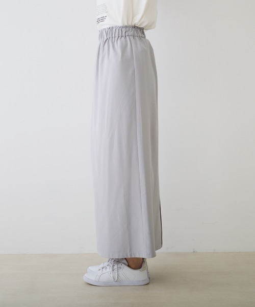 PUAL CE CIN（ピュアルセシン）の「オーガンジー2WAYスカート（スカート・レディース・グレー/ブラック・FREE）」の5枚目の写真