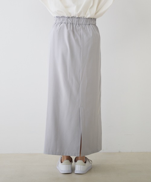 PUAL CE CIN（ピュアルセシン）の「オーガンジー2WAYスカート（スカート・レディース・グレー/ブラック・FREE）」の6枚目の写真