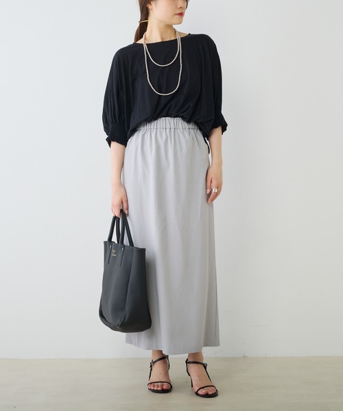 PUAL CE CIN（ピュアルセシン）の「オーガンジー2WAYスカート（スカート・レディース・グレー/ブラック・FREE）」の20枚目の写真