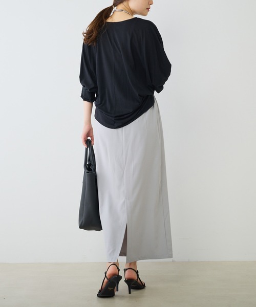 PUAL CE CIN（ピュアルセシン）の「オーガンジー2WAYスカート（スカート・レディース・グレー/ブラック・FREE）」の21枚目の写真