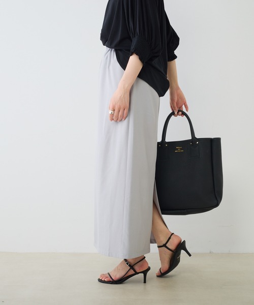 PUAL CE CIN（ピュアルセシン）の「オーガンジー2WAYスカート（スカート・レディース・グレー/ブラック・FREE）」の19枚目の写真