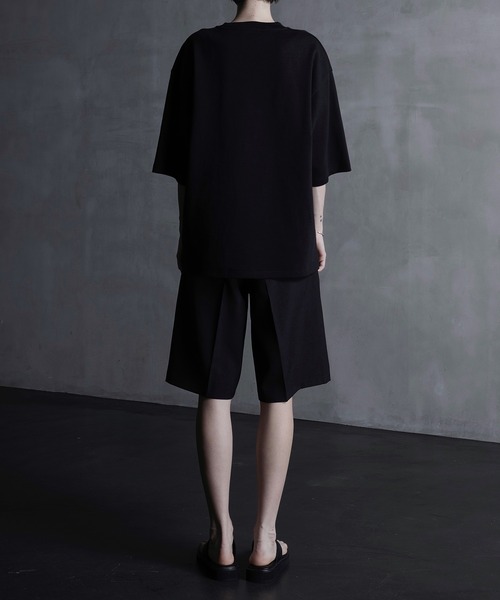 CALLNE（カルネ）の「【CALLNE】2Tuck Wide Straight Half Slacks/2
