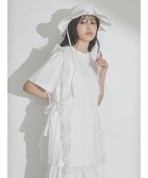 merry jenny | シアーフリルリボンBig Tee(Tシャツ/カットソー)