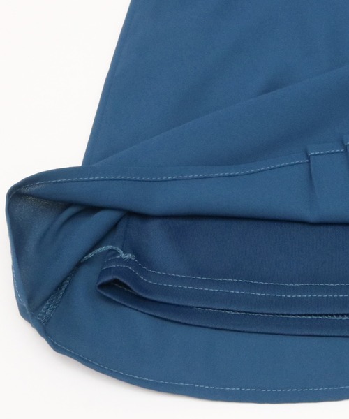 TOKYO SHIRTS（トウキョウシャツ）の「プリーツタック 五分袖ブラウス（シャツ/ブラウス・レディース・オフホワイト/ダークブルー/ライトパープル・M/L）」の12枚目の写真