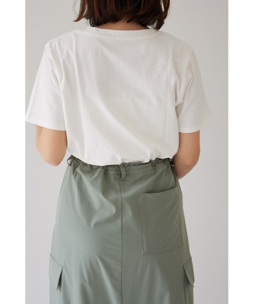 &. NOSTALGIA(アンドドットノスタルジア)の「【ZOZO限定】boyロゴTシャツ(Tシャツ/カットソー・レディース・ブラック/グリーン・FREE)」の13枚目の写真