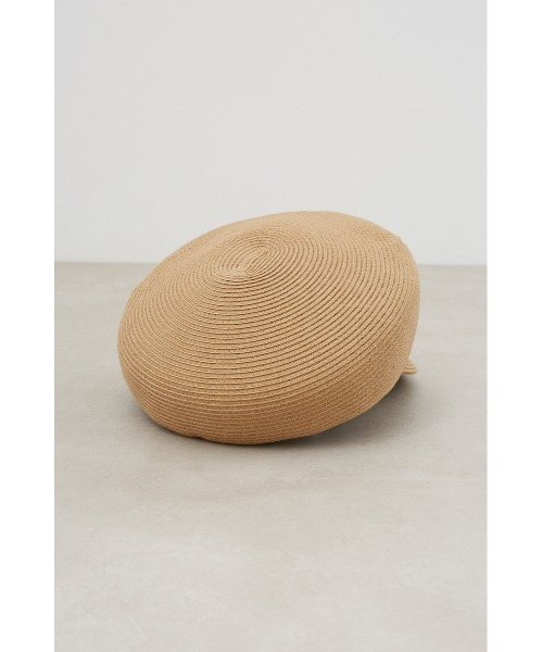 AZUL by moussy(アズールバイマウジー)の「METAL PARTS BLADE CASQUETTE/メタルパーツブレードキャスケット(キャップ・レディース・ブラック/ベージュ・FREE)」の15枚目の写真