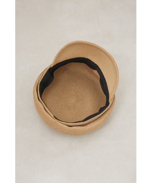 AZUL by moussy(アズールバイマウジー)の「METAL PARTS BLADE CASQUETTE/メタルパーツブレードキャスケット(キャップ・レディース・ブラック/ベージュ・FREE)」の17枚目の写真