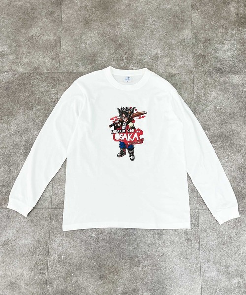 BULLISH(ブリッシュ)の「BULLISH ブリッシュ Sneaker Con 2019 大阪限定 プリント 長袖Tシャツ(Tシャツ/カットソー・メンズ・ブラック/ホワイト・L/M/XL/XXL/S)」の1枚目の写真