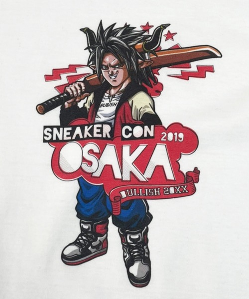 BULLISH(ブリッシュ)の「BULLISH ブリッシュ Sneaker Con 2019 大阪限定 プリント 長袖Tシャツ(Tシャツ/カットソー・メンズ・ブラック/ホワイト・L/M/XL/XXL/S)」の6枚目の写真