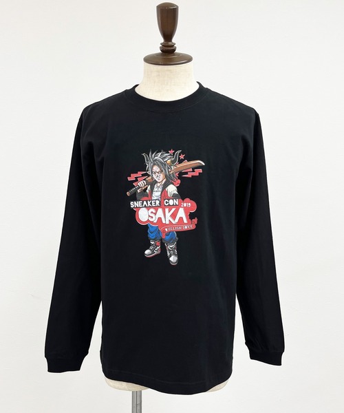BULLISH(ブリッシュ)の「BULLISH ブリッシュ Sneaker Con 2019 大阪限定 プリント 長袖Tシャツ(Tシャツ/カットソー・メンズ・ブラック/ホワイト・L/M/XL/XXL/S)」の12枚目の写真