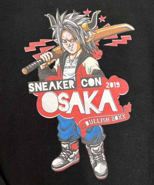 BULLISH(ブリッシュ)の「BULLISH ブリッシュ Sneaker Con 2019 大阪限定 プリント 長袖Tシャツ(Tシャツ/カットソー・メンズ・ブラック/ホワイト・L/M/XL/XXL/S)」の15枚目の写真