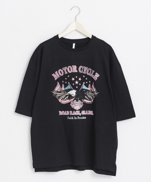 Revo.(レボ)の「ヴィンテージライク レトロプリント オーバーサイズTシャツ/バンドTシャツ(Tシャツ/カットソー・メンズ・グレー系その他4/チャコール/ホワイト系その他3/ブラック系その他2/ブラック系その他4/グレー系その他3/ホワイト/ホワイト系その他/グレー系その他/ホワイト系その他2/ホワイト系その他4/ブラック系その他3/グレー系その他2/ブラック/ブラック系その他・XL/M/S/L)」の10枚目の写真