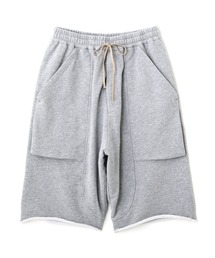 DANKE SCHON | DankeSchon/ダンケシェーン/CUT OFF SWEAT SHORTS/カットオフスウェットショーツ(スウェットパンツ)