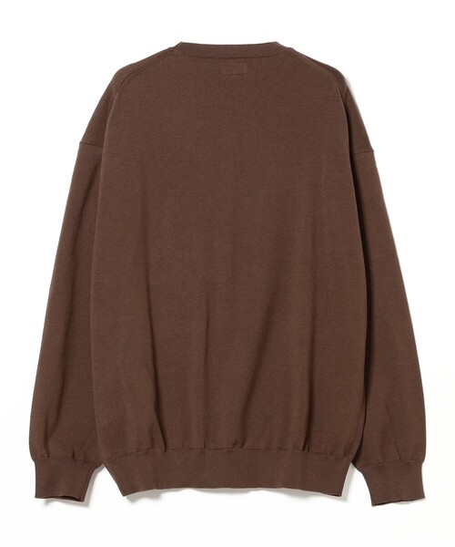 BEAMS(ビームス)の「BEAMS / 16ゲージ テック クルーネック ニット(ニット/セーター・メンズ・ブラック/ブラウン・S/M/L/XL)」の17枚目の写真
