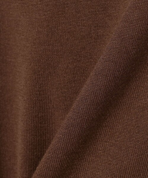 BEAMS(ビームス)の「BEAMS / 16ゲージ テック クルーネック ニット(ニット/セーター・メンズ・ブラック/ブラウン・S/M/L/XL)」の18枚目の写真