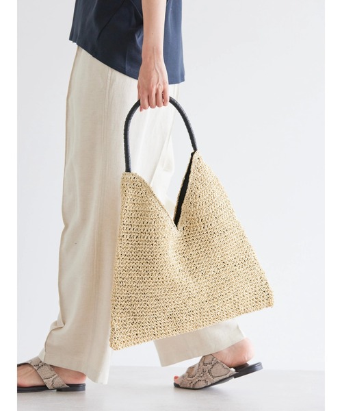 AMERICAN HOLIC（アメリカンホリック）の「雑材トートバッグ（トートバッグ・レディース・ナチュラル・FREE）」の6枚目の写真