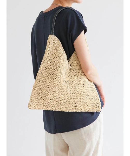 AMERICAN HOLIC（アメリカンホリック）の「雑材トートバッグ（トートバッグ・レディース・ナチュラル・FREE）」の3枚目の写真