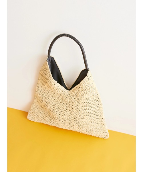 AMERICAN HOLIC（アメリカンホリック）の「雑材トートバッグ（トートバッグ・レディース・ナチュラル・FREE）」の5枚目の写真