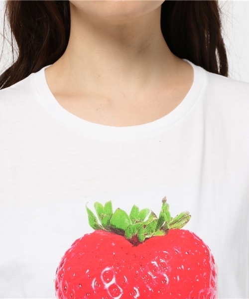 WEGO（ウィゴー）の「WEGO/フルーツＴシャツ（Tシャツ/カットソー・レディース・オフホワイト・FREE）」の5枚目の写真