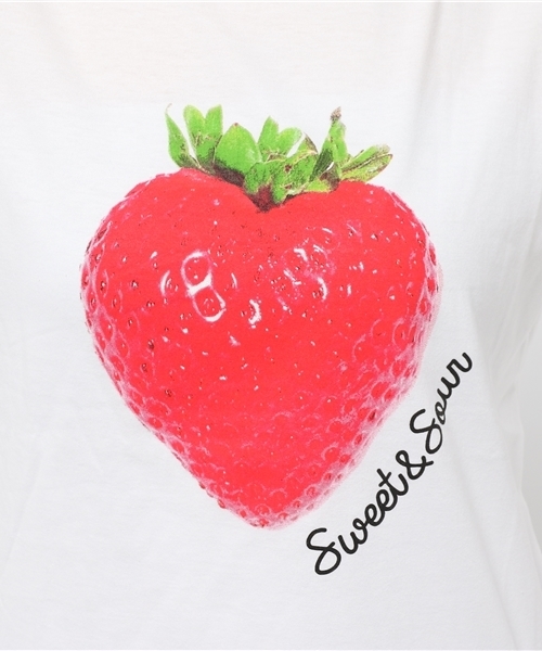 WEGO（ウィゴー）の「WEGO/フルーツＴシャツ（Tシャツ/カットソー・レディース・オフホワイト・FREE）」の8枚目の写真