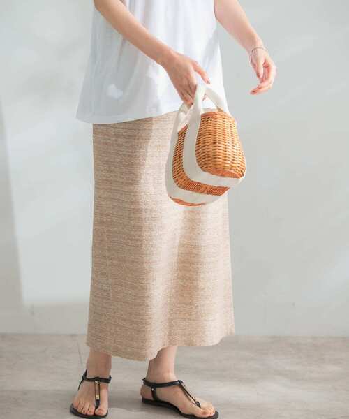 【セール】ランダムパイルスリットスカート（スカート）｜URBAN RESEARCH ROSSO WOMEN（アーバンリサーチ ロッソ）