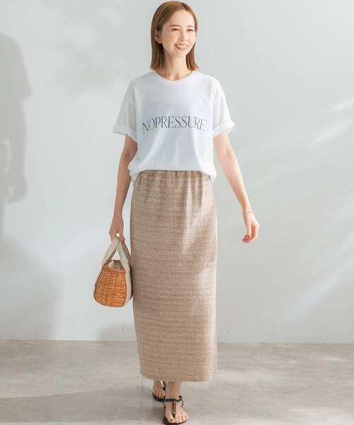 【セール】ランダムパイルスリットスカート（スカート）｜URBAN RESEARCH ROSSO WOMEN（アーバンリサーチ ロッソ）