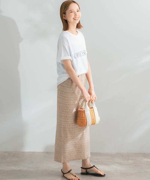 【セール】ランダムパイルスリットスカート（スカート）｜URBAN RESEARCH ROSSO WOMEN（アーバンリサーチ ロッソ）