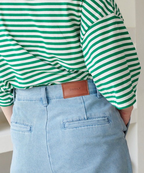 ONCILY(オンシェリー)の「FRINGE STRAIGHT DENIM PANTS / フリンジストレートデニムパンツ(デニムパンツ・メンズ・ライトブルー/ブラック/インディゴブルー・SMALL/MEDIUM/LARGE)」の11枚目の写真