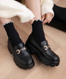 WEGO | WEGO/【23年秋冬新作】チャンキーソールシューズ(ローファー)