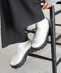 WEGO | WEGO/【23年秋冬新作】チャンキーソールシューズ(ローファー)
