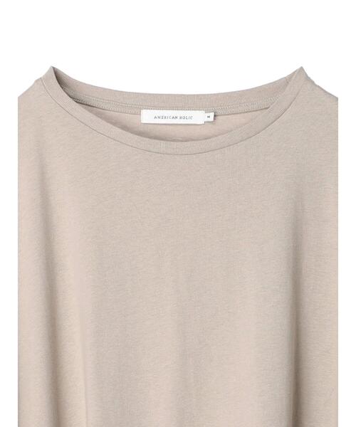 AMERICAN HOLIC（アメリカンホリック）の「ハシゴレースフリルカットプルオーバー（Tシャツ/カットソー・レディース・テラコッタ/グレイッシュベージュ/チャコールグレー・L/M）」の11枚目の写真