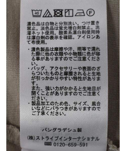 AMERICAN HOLIC（アメリカンホリック）の「ハシゴレースフリルカットプルオーバー（Tシャツ/カットソー・レディース・テラコッタ/グレイッシュベージュ/チャコールグレー・L/M）」の8枚目の写真