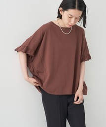 ハシゴレースフリルカットプルオーバー