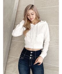 BASICショートパーカー