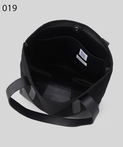 THE SHOP TK （ザ ショップ ティーケー ）の「◆【BOUO／防汚】キャンバストートバッグ（トートバッグ・メンズ・ダークブラウン/ブラック/オフホワイト・00）」の12枚目の写真
