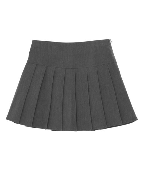 Figments(フィグメンツ)の「デザインプリーツミニスカート(スカート・レディース・ブラック/グレー・SMALL/MEDIUM)」の10枚目の写真