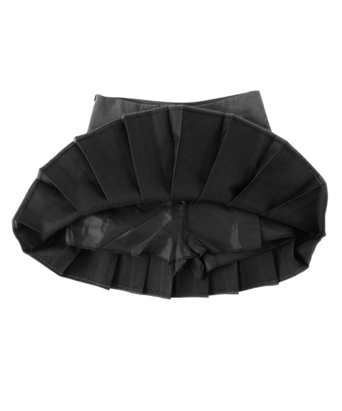 Figments(フィグメンツ)の「デザインプリーツミニスカート(スカート・レディース・ブラック/グレー・SMALL/MEDIUM)」の14枚目の写真