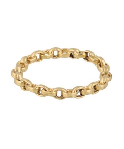 BIRTHDAY BAR（バースデイバー）の「【LIMITED NUMBER】 メタル チェーン 13号 指輪（リング・レディース・ゴールド/シルバー・フリー）」の4枚目の写真