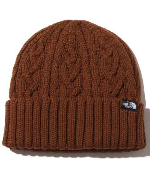 THE NORTH FACE（ザノースフェイス）の「THE NORTH FACE CABLE BEANIE / ザ・ノース・フェイス ケーブル ビーニー（ニットキャップ/ビーニー・メンズ・グレー/ネイビー/ブラウン/ブラック/オフホワイト・FREE）」の4枚目の写真