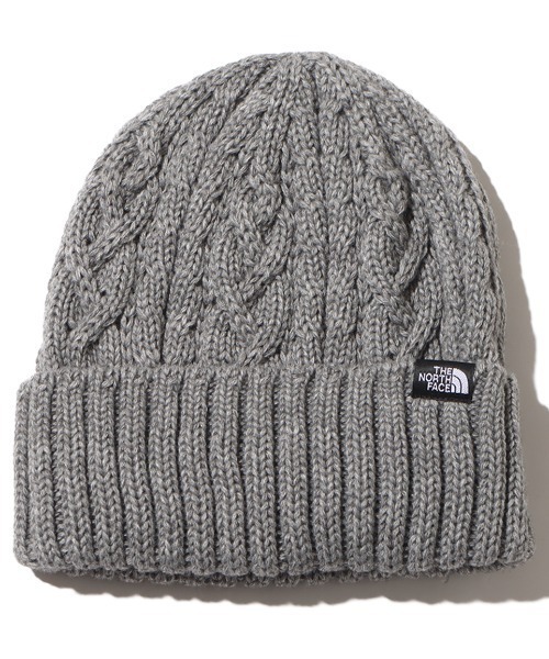 THE NORTH FACE（ザノースフェイス）の「THE NORTH FACE CABLE BEANIE / ザ・ノース・フェイス ケーブル ビーニー（ニットキャップ/ビーニー・メンズ・グレー/ネイビー/ブラウン/ブラック/オフホワイト・FREE）」の3枚目の写真