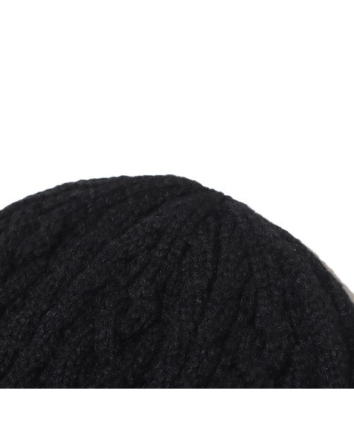 THE NORTH FACE（ザノースフェイス）の「THE NORTH FACE CABLE BEANIE / ザ・ノース・フェイス ケーブル ビーニー（ニットキャップ/ビーニー・メンズ・グレー/ネイビー/ブラウン/ブラック/オフホワイト・FREE）」の7枚目の写真