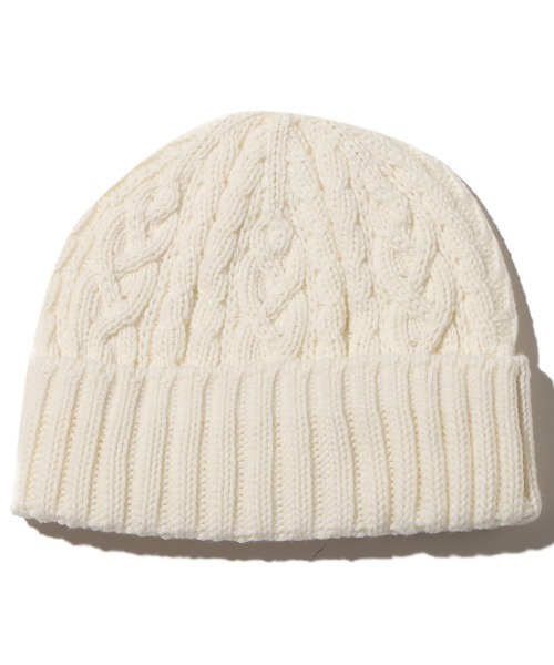 THE NORTH FACE（ザノースフェイス）の「THE NORTH FACE CABLE BEANIE / ザ・ノース・フェイス ケーブル ビーニー（ニットキャップ/ビーニー・メンズ・グレー/ネイビー/ブラウン/ブラック/オフホワイト・FREE）」の11枚目の写真