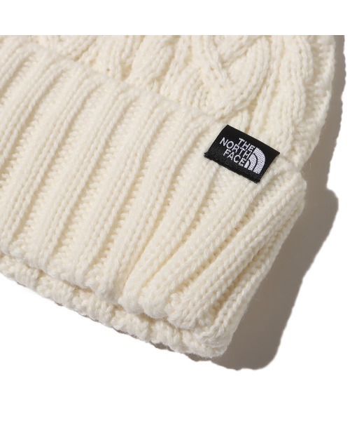 THE NORTH FACE（ザノースフェイス）の「THE NORTH FACE CABLE BEANIE / ザ・ノース・フェイス ケーブル ビーニー（ニットキャップ/ビーニー・メンズ・グレー/ネイビー/ブラウン/ブラック/オフホワイト・FREE）」の9枚目の写真