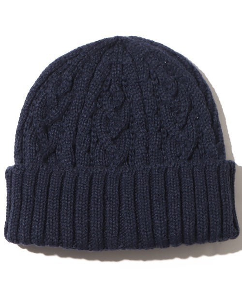 THE NORTH FACE（ザノースフェイス）の「THE NORTH FACE CABLE BEANIE / ザ・ノース・フェイス ケーブル ビーニー（ニットキャップ/ビーニー・メンズ・グレー/ネイビー/ブラウン/ブラック/オフホワイト・FREE）」の14枚目の写真