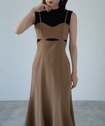 【ZOZO限定】カットアウトマーメイドキャミワンピース