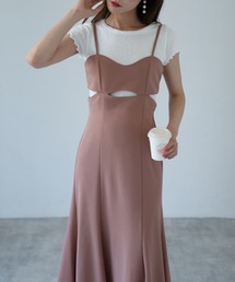 【ZOZO限定】カットアウトマーメイドキャミワンピース