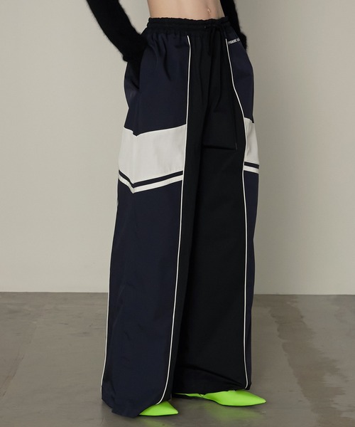 PRANK PROJECT(プランクプロジェクト)の「トラックパンツ / Track Pants(その他パンツ・レディース・ブラック/ブラウン/ブルー・38/36)」の2枚目の写真