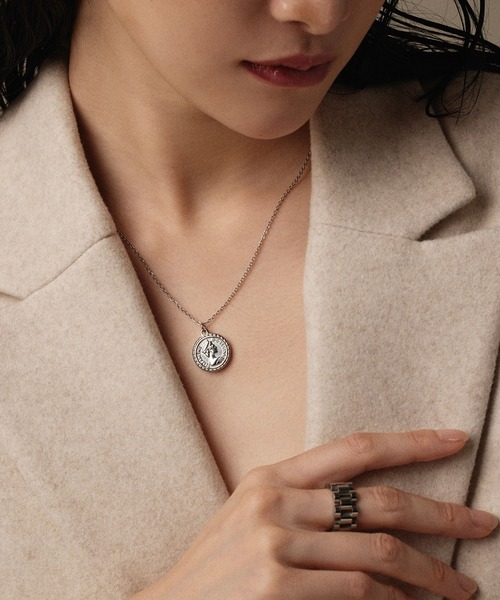 CENE（セネ）の「【CENE】セネ/エリザベスコインネックレス（ネックレス・レディース・ゴールド/シルバー・FREE）」の5枚目の写真